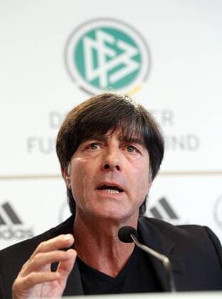 Bundestrainer Joachim Löw (DFB) . Pressekonferenz DFB im Mercedes-Benz-Museum Stuttgart . Fussball-Länderspiel 2014 Deutschland-Chile in Stuttgart . Stuttgart, GER, 03.03.2014 .