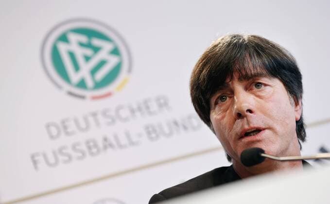 Bundestrainer Joachim Löw (DFB) . Pressekonferenz DFB im Mercedes-Benz-Museum Stuttgart . Fussball-Länderspiel 2014 Deutschland-Chile in Stuttgart . Stuttgart, GER, 03.03.2014 .