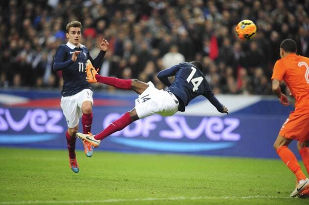 but de Blaise Matuidi (Fra) FOOTBALL : France vs Pays Bas - MAtch Amical - 05 03 2014 JBAutissier Panoramic 