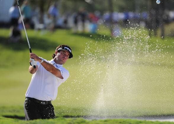 March 07, 2014, Bubba Watson during PGA Golf Herren - World Golf Championship - Second Round at Trump National Doral in Doral, Florida GOLF: MAR 07 PGA Golf Herren - World Golf Championships-Cadillac Championship - Second Round Icon140307003 EDITORIAL USE ONLY