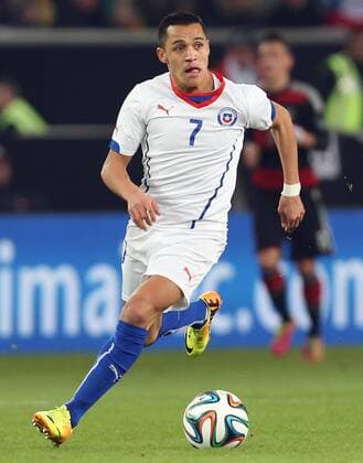 05.03.2014 Stuttgart Fußball Länderspiel Deutschland vs. Chile: Alexis Sanchez (CL)