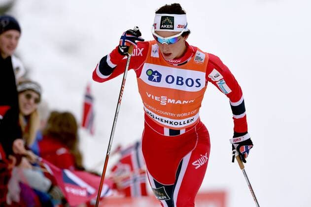 SKI NORDISCH - FIS WC Oslo OSLO,NORWEGEN,09.MAR.14 - SKI NORDISCH, LANGLAUF - FIS Weltcup, Holmenkollen, 30km der Damen, klassisch. Bild zeigt Marit Björgen (NOR). 