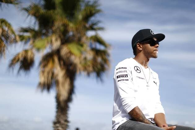 Motorsports: FIA Formula One World Championship 2014, Grand Prix of Australia, 44 Lewis Hamilton (GBR, Mercedes AMG Petronas F1 Team), xHOCHxZWEIx