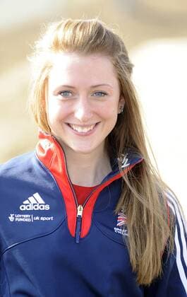 Olympic Double Gold Medallist Laura Trott during the opening of the Lee Valley Velopark Olympic site in Stratford, London, United Kingdom. Wednesday, 12th March 2014. Picture by i-Images i-Images  IIM-1764-0012