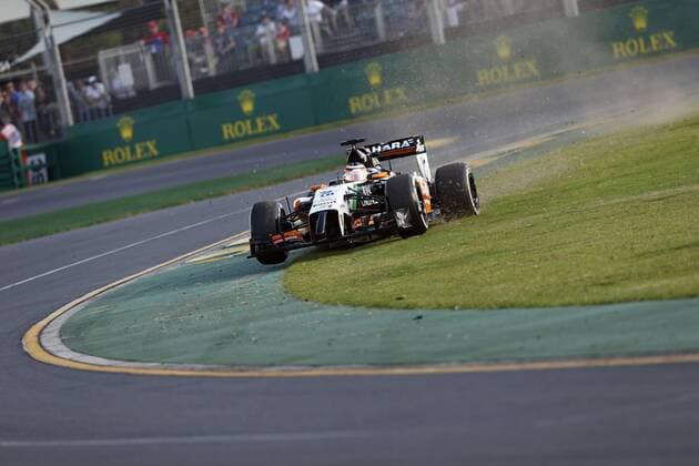 Motorsports: FIA Formula One World Championship 2014, Grand Prix of Australia, 27 Nico Hulkenberg (GER, Sahara Force India F1 Team), xHOCHxZWEIx