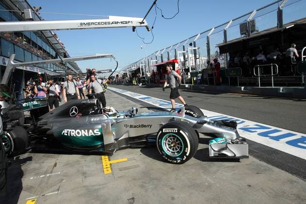 14.03.2014- Free Practice 2, Lewis Hamilton (GBR) Mercedes AMG F1 W05 Australian Grand Prix, Melbourne 12-16 March 2014 