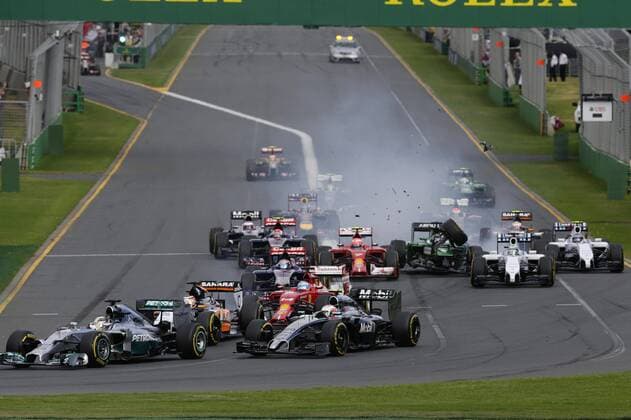 Start Formel 1 GP Australien 2014 Formel 1 Grand Prix Australien 2014
