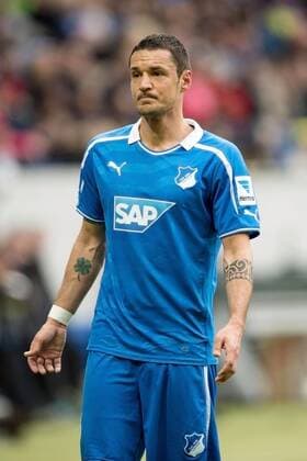 Sejad SALIHOVIC (HO). Fussball 1. Bundesliga, 25. Spieltag, TSG 1899 Hoffenheim (HO) - 1. FSV Mainz 05 (MZ), 2:4, am 14.03.14, Wirsol Rhein-Neckar-Arena, Sinsheim Deutschland.