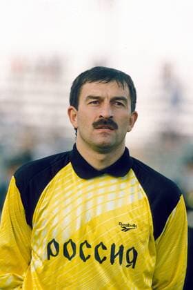 Torwart Stanislaw Tschertschessow (Russland)