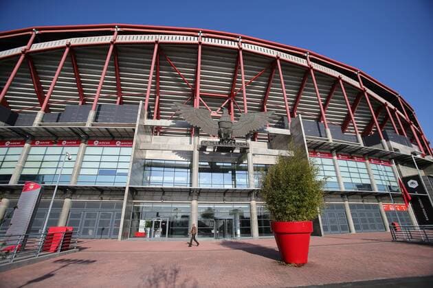 Estadio da Luz A general view of the Stadium of Light Benfica Lissabon Training Session- Europa League Third Round, Second Leg - Stadium of Light EDITORIAL USE ONLY. No use with unauthorised audio, video, data, fixture lists, club league logos or live services. Online in-match use limited to 120 images, no video emulation. No use in betting, games or single club league player publications.