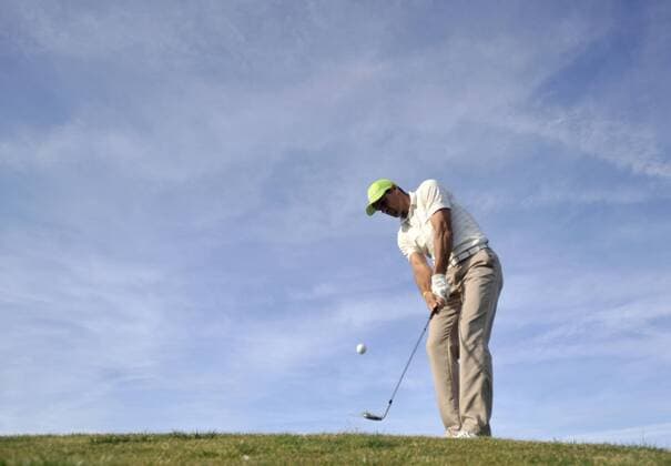 Former Czech decathlon athlete Roman Sebrle is seen at Park Golf Club Hradec Kralove, Czech Republic on March 20, 2014. (CTKxPhoto JosefxVostarek) CTKPhotoP201403200702001  JVO 010