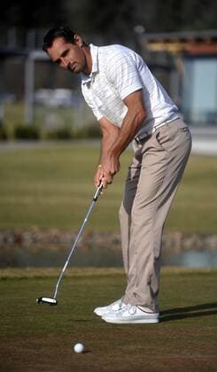 Former Czech decathlon athlete Roman Sebrle is seen at Park Golf Club Hradec Kralove, Czech Republic on March 20, 2014. (CTKxPhoto JosefxVostarek) CTKPhotoP201403200720301  JVO 012K