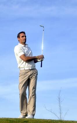 Former Czech decathlon athlete Roman Sebrle is seen at Park Golf Club Hradec Kralove, Czech Republic on March 20, 2014. (CTKxPhoto JosefxVostarek) CTKPhotoP201403200702401  JVO 008