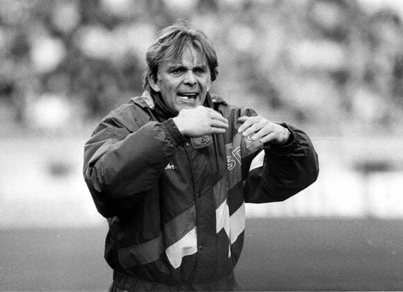 Trainer Volker Finke (SC Freiburg) 4-1994 HM