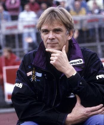 Trainer Volker Finke (SC Freiburg) 5 -1992 HM
