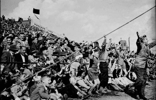Borussia Mönchengladbach-Fortuna Düsseldorf 26.08.1956 Zuschauer HM