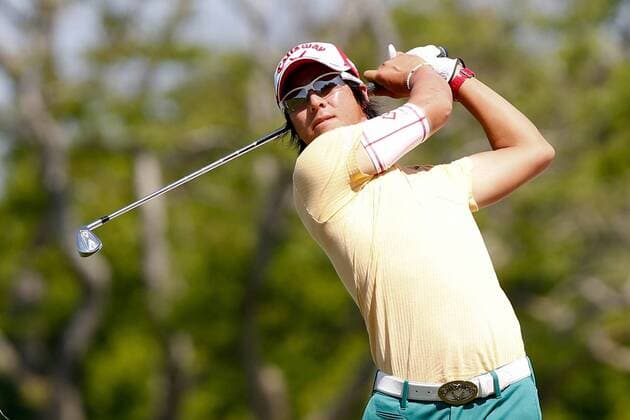 March 21, 2014 - Orlando, Florida, U.S - Ryo Ishikawa hits out of the rough on the 9th hole during the second round of the Arnold Palmer Invitational presented by MasterCard held at Arnold Palmer s Bay Hill Club and Lodge. Golf 2014 - Arnold Palmer Invitational - Round 2 - ZUMAw10