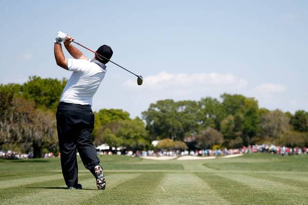March 21, 2014 - Orlando, Florida, U.S - Patrick Reed tees off the first hole during the second round of the Arnold Palmer Invitational presented by MasterCard held at Arnold Palmer s Bay Hill Club and Lodge. Golf 2014 - Arnold Palmer Invitational - Round 2 - ZUMAw10