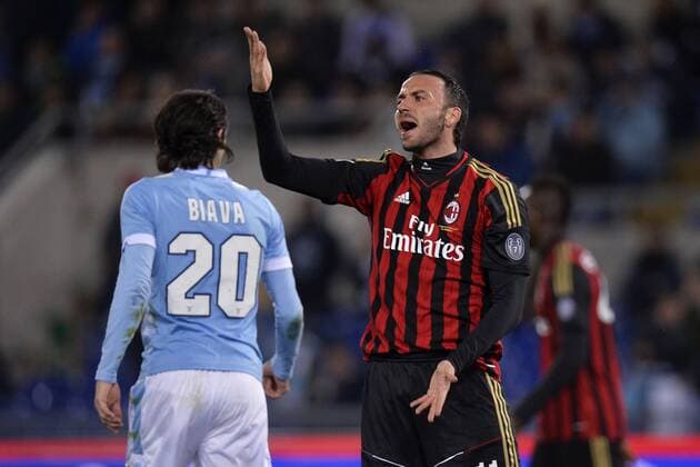 Giampaolo Pazzini Milan Roma 23-03-2014 Stadio Olimpico - Football Calcio 2013 2014 Serie A, Lazio Rom vs AC Mailand andreaxstaccioli