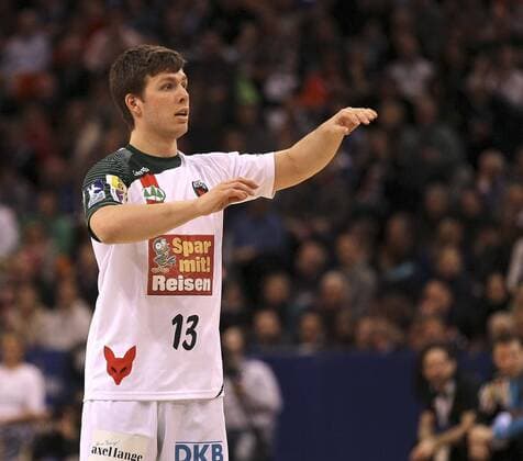 Foto : Jaron Siewert , Füchse Donnerstag, 27.03.2014, HBL , 1. Liga Handball HSV - Füchse Berlin