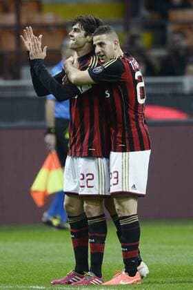 Serie A AC Milan - Chievo Verona - esultanza gol Ricardo Kaka 