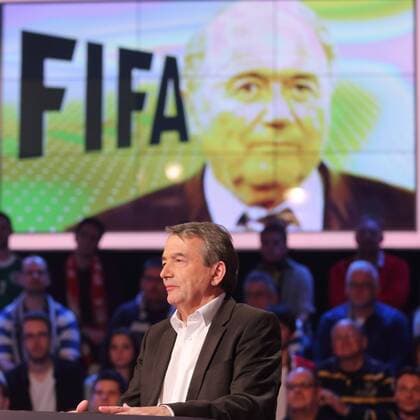 WOLFGANG NIERSBACH zur FIFA, Sepp Blatter und dessen Ankündigung einer erneuten Kandidatur zum FIFA-Präsidenten - DAS AKTUELLE SPORTSTUDIO ZDF MAINZ 