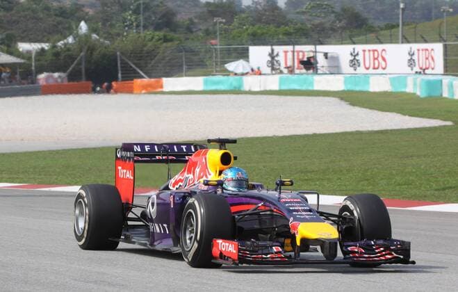 Sebastian Vettel; Red Bull Racing, Malaysia in Kuala Lumpur Sepang 30.03.2014 Photo:mspb Thomas Melzer Sebastian Vettel; formula 1 GP, Malaysia,