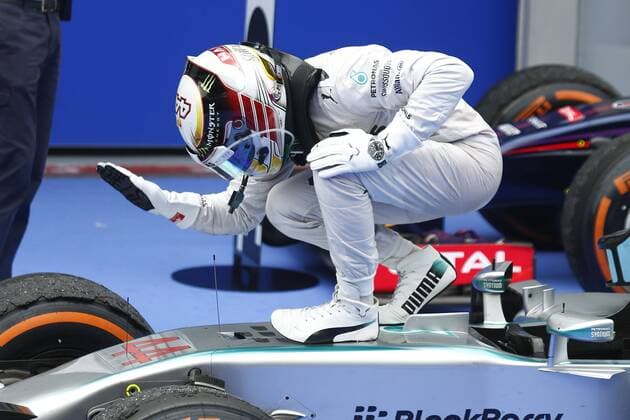 Motorsports: FIA Formula One World Championship 2014, Grand Prix of Malaysia, 44 Lewis Hamilton (GBR, Mercedes AMG Petronas F1 Team), xHOCHxZWEIx