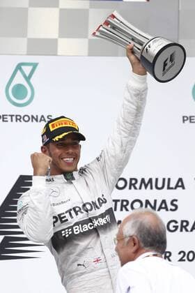 Motorsports: FIA Formula One World Championship 2014, Grand Prix of Malaysia, 44 Lewis Hamilton (GBR, Mercedes AMG Petronas F1 Team), xHOCHxZWEIx