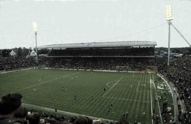 Stadion Bökelberg in Mönchengladbach Aufn.4.80 HM