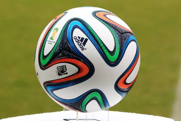 02.04.2014 Bild zeigt den Adidas Brazuca. Der Offizielle Ball der FIFA Fussball WM 2014 