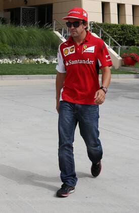 Fernando Alonso, Scuderia Ferrari, formula 1 GP, Bahrain in Manama Shakir 04.04.14 Photo:mspb Lukas Gorys Fernando Alonso, formula 1 GP, Bahrain, RV RACING PRESS