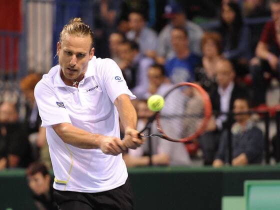 Peter Gojowczyk Tennis, Davis Cup, Frankreich vs Deutschland, Viertelfinale, Weltgruppe, 04.04.2014, Einzel, EP_pfz