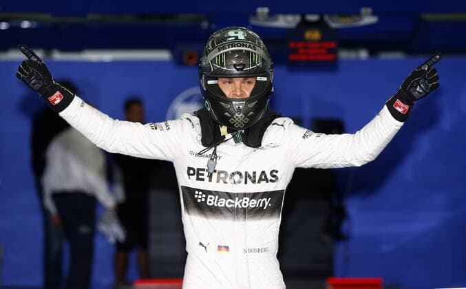 Motorsports: FIA Formula One World Championship 2014, Grand Prix of Bahrain, 6 Nico Rosberg (GER, Mercedes AMG Petronas F1 Team), xHOCHxZWEIx