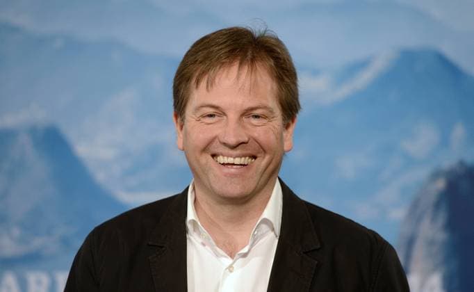 Gerd GOTTLOB (ARD-Kommentator, Portraet, Portrait, Kopf, Vorstellung der Moderatoren von ARD und ZDF fuer die Fussball-WM 2014 in Brasilien, Hamburg 03.04.2014.