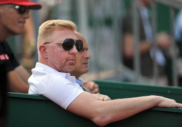 Boris Becker, Coach of Novak Djokovic - Monte Carlo Rolex Masters Tennis - 2nd Round - 15 04 2014 EDITORIAL USE ONLY. No use with unauthorised audio, video, data, fixture lists, club league logos or live services. Online in-match use limited to 120 images, no video emulation. No use in betting, games or single club league player publications.