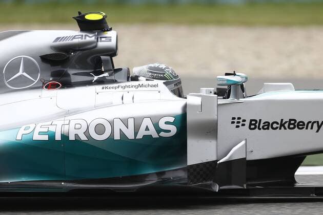 Motorsports: FIA Formula One World Championship 2014, Grand Prix of China, 6 Nico Rosberg (GER, Mercedes AMG Petronas F1 Team), xHOCHxZWEIx
