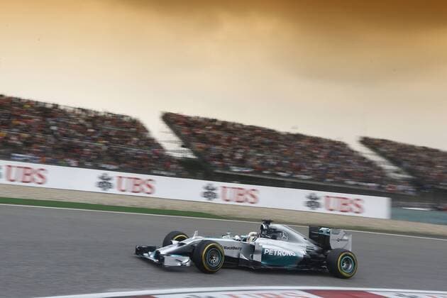 Motorsports: FIA Formula One World Championship 2014, Grand Prix of China, 44 Lewis Hamilton (GBR, Mercedes AMG Petronas F1 Team), xHOCHxZWEIx