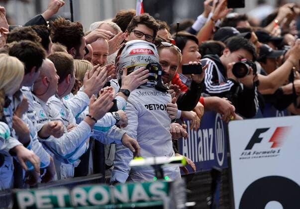 Lewis Hamilton; Mercedes Grand Prix, formula 1 GP, China in Shanghai, 20.04.2014, Photo:mspb Lukas Gorys Lewis Hamilton; formula 1 GP, China,