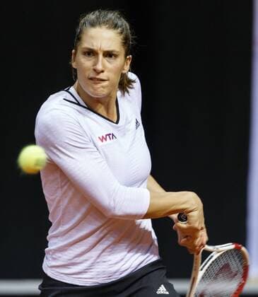 Andrea Petkovic (GER) Tennis, WTA, Porsche Tennis Grand Prix, 22.04.2014 EP_ans