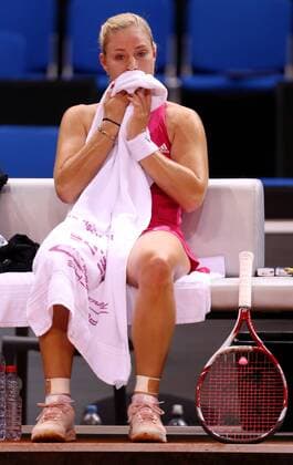 Stuttgart Tennis 37. Porsche Tennis Grand Prix 2014, Angelique Kerber (GER) enttäuscht