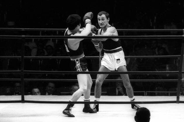 Horst Rascher (BR Deutschland) gegen Jang Sun Gil (Südkorea)