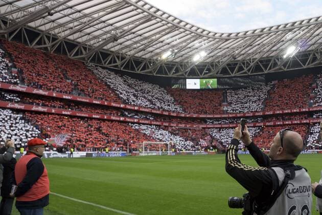 Bilbao Espana 27 Abril, Athletic Bilbao - San Mames ( Photo : TxetxuxBerruezoxZarate Cordonpress ) 