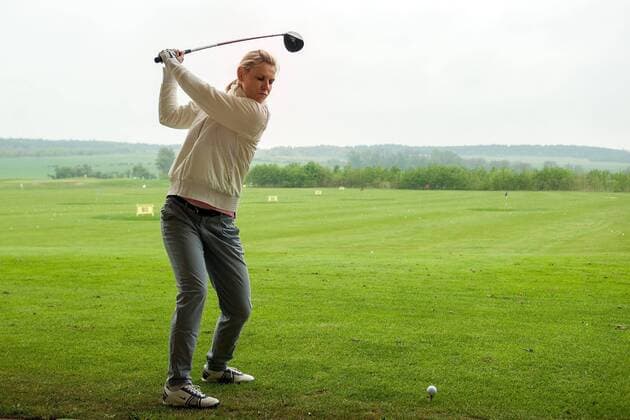 Erfurt 01.05.2014 Golfplatz Mühlberg 8. Thüringer Charity Open Gastgeber des Turniers ist der Verein Thüringer Charity Open e.V. mit Detlef Goss als Vorsitzender des Vereins im Bild: Anke Huber