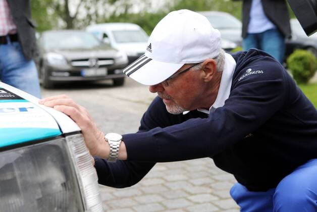 8.Thüringer Charity Open 01.05.14 , Mühlberg, Golfresort Gut Ringhofen, 8. Thüringer Charity Open , Golf-Benefiz-Turnier mit hochkarätiger Prominentenbesetzung im Bild: Franz Beckenbauer