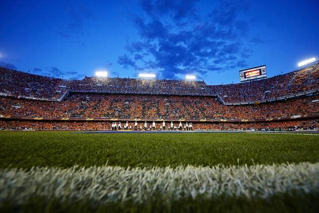 FuÃŸball, Stadiongeschichte FC Valencia UEFA Europa League Valencia CF Mestalla Stadium in Valencia, Spain xIvanxArlandisx  ActionPlus20459881