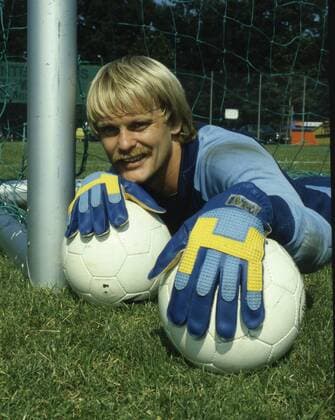 Torwart Ronnie Hellström (1. FC Kaiserslautern) Aufn. 8.1980. HM