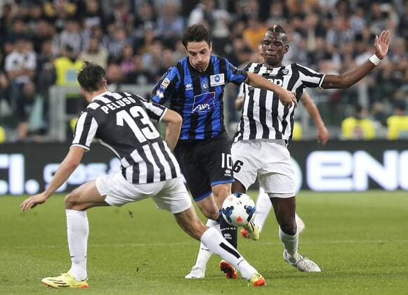 Simone Padoin Juventus, Giacomo Bonaventura Atalanta, Paul Pogba Juventus, Serie A, Juventus Turin - Atalanta Bergamo MarcoxBertorello