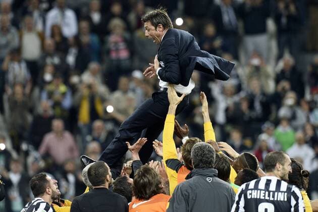 Db Torino 05 05 2014 - serie A Juventus Turin - Atalanta Bergamo foto DanielexBuffa Image Sport nella foto: Antonio Conte 