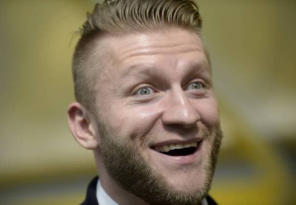 Jakub KUBA BLASZCZYKOWSKI, DO, Mimik, reist die Augen auf, Fussball 1. Bundesliga, 33. Spieltag, Borussia Dortmund (DO) - TSG 1899 Hoffenheim (1899) 3:2, am 03.05.2014 in Dortmund Deutschland.